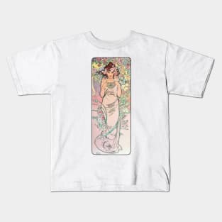 The Flower Series, Rose (1898) Kids T-Shirt